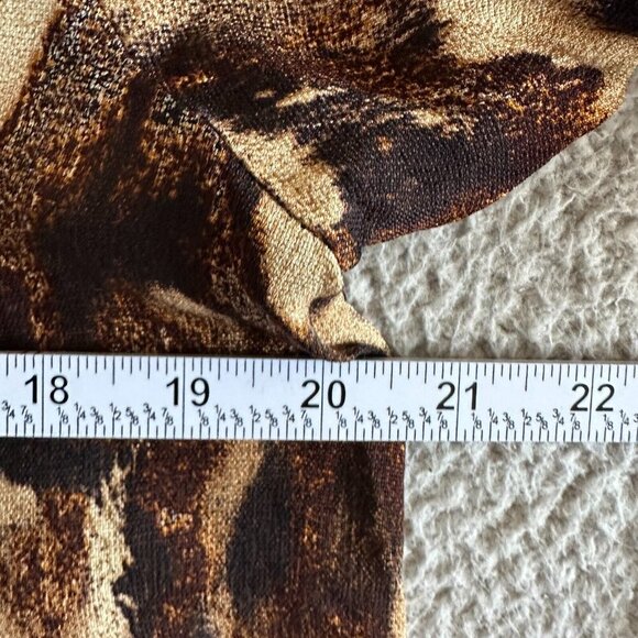 Vintage Dorothy Schoelen Jacket Blazer Artsy Boho Animal Print - Picture 16 of 16